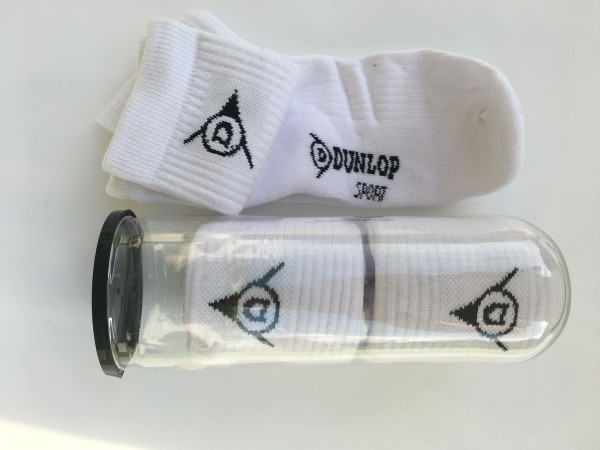 DUNLOP Tennissocken Unigröße (39-44) 2-er Pack