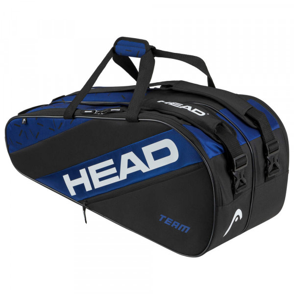 Head TEAM Racquetbag 9er schwarz/blau