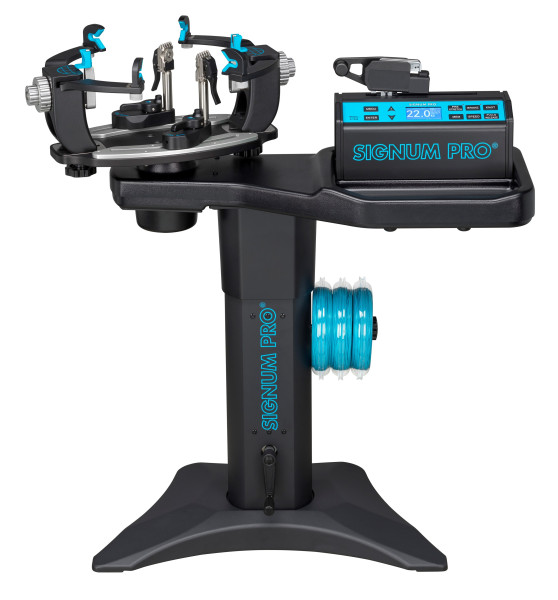 Besaitungsmaschine Signum Pro S-7000 Profi-Stand - Linearzug + 200m Saite--